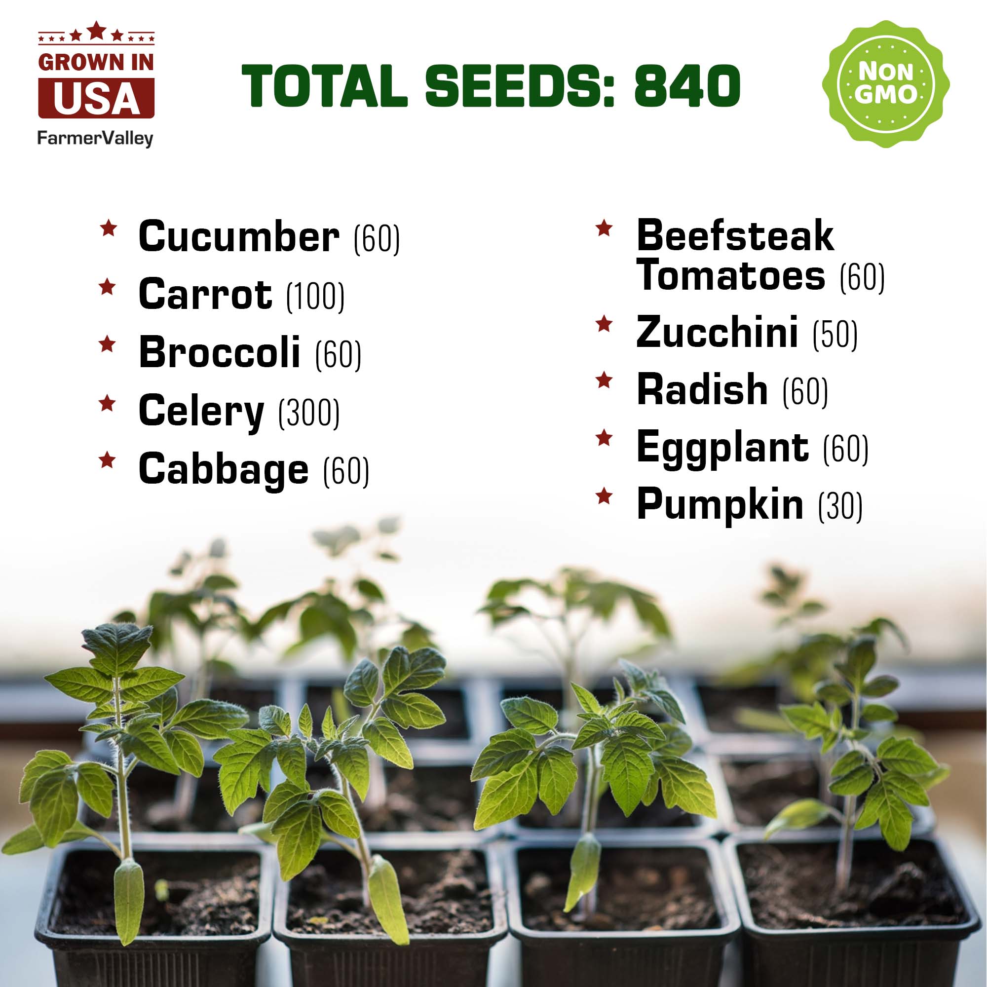 10 Heirloom Vegetable Seed Varieties - G.O.A.T. HYDROPONIC TOWERS